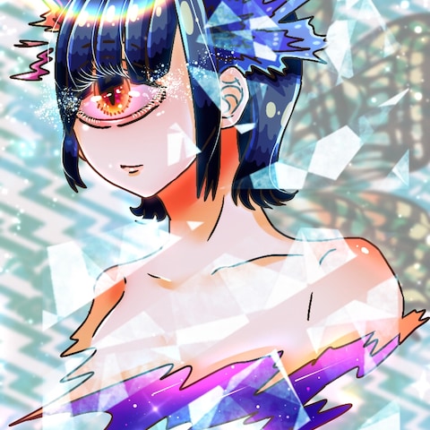 オリキャラ　単眼娘