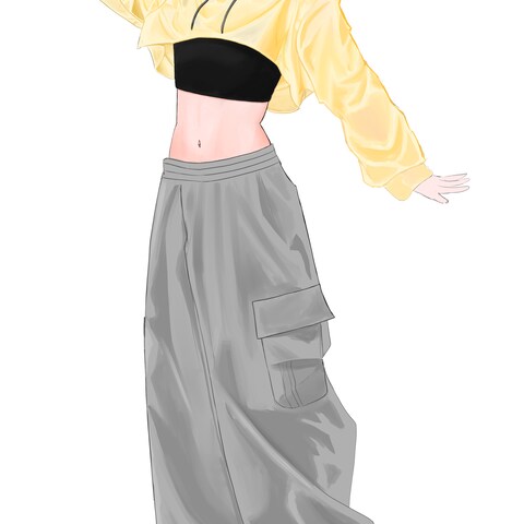 ご依頼での立ち絵作成