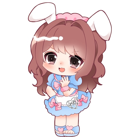 アクリルキーホルダー用イラスト