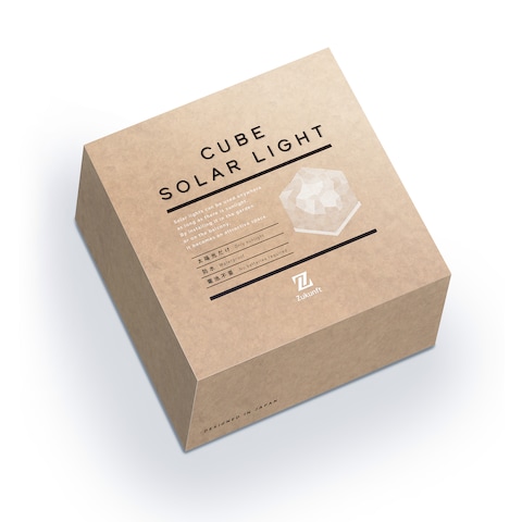 ソーラーライトのパッケージデザイン