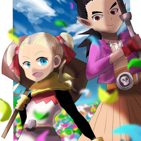 ドラゴンクエストビルダーズ2　シドーとクリエ