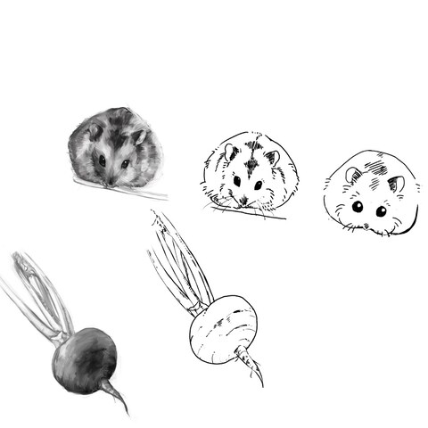 写真からのイラスト作成