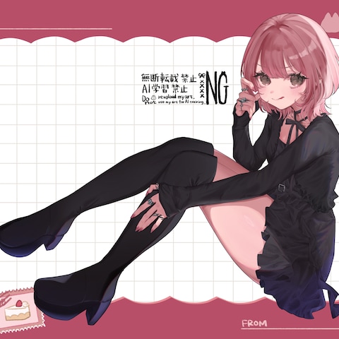 配信用サムネイラスト