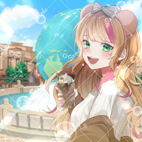ふじかわあや乃 様 / プレゼントイラスト
