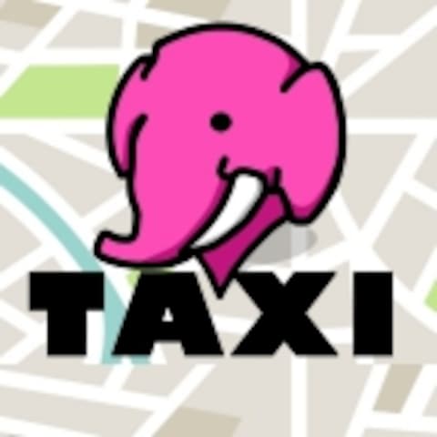 プーケットのタクシー配車サービスのロゴ