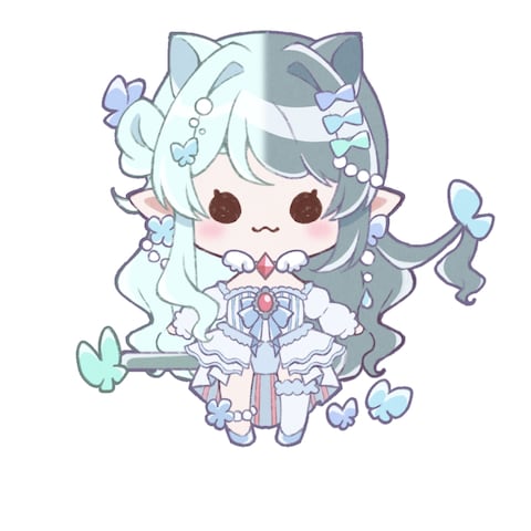 Vtuber様用モデリングSDキャラ立ち絵