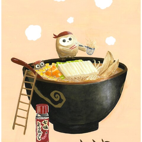食べ物のイラスト作成