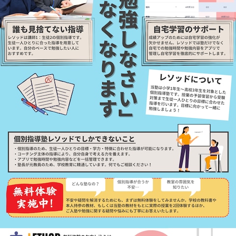 学習塾のコピーライティング・ネーミング