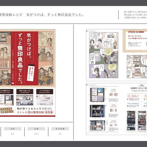 梶ヶ谷陽子さん・無印良品コラボ書籍