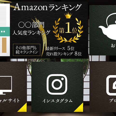和風LINEリッチメニューの制作