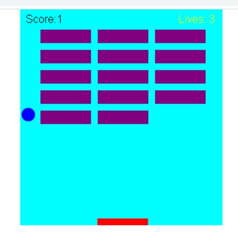 javaScriptでブロック崩しゲームを作りました!