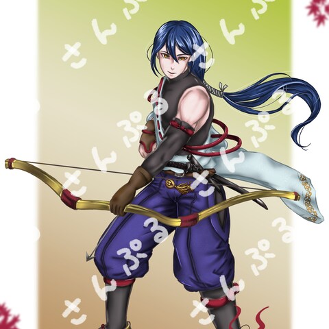 自分のTRPGのPC立ち絵