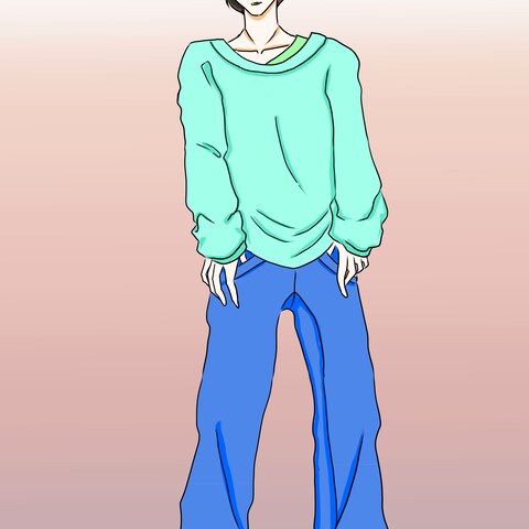 男の子
