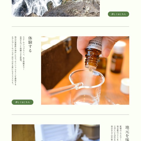 地方自治体のLP