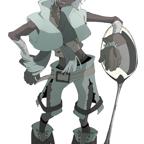 チョコミントの擬人化