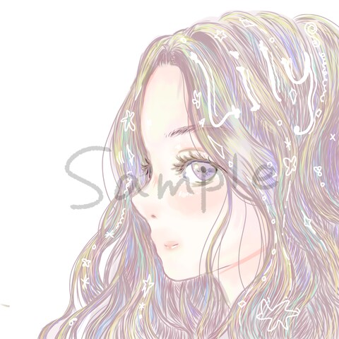 Lさんイメージイラスト(アイコン用)