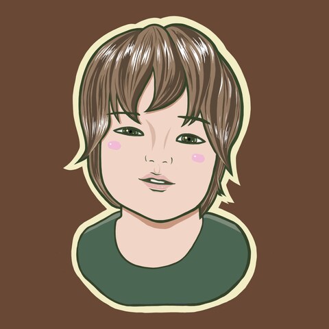 アイコン用似顔絵