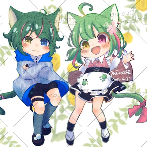 推しVさんのファンアート
