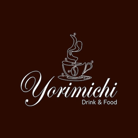 下町カフェをイメージしたロゴ