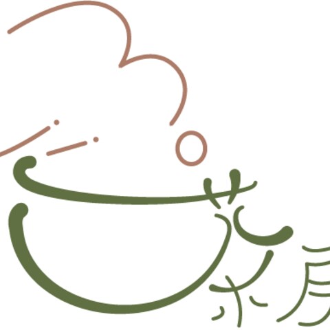 茶房moji　ロゴデザイン