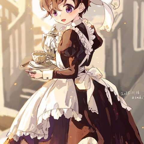 趣味イラスト メイド