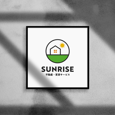 不動産・賃貸サービス「SUNRISE」ロゴデザイン