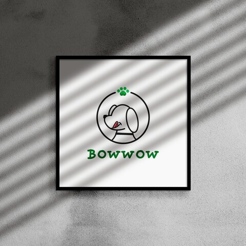 ドッグフードメーカー「Bowwow」ロゴデザイン