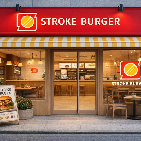 ロゴデザイン | ハンバーガーショップ