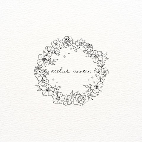 atelier muutan様のロゴ