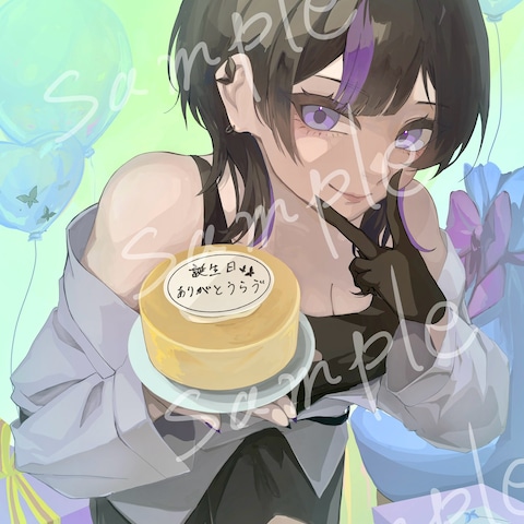 バースデーイラスト