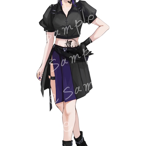 女性立ち絵