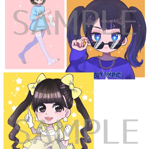 過去ご依頼いただいたイラスト・創作物
