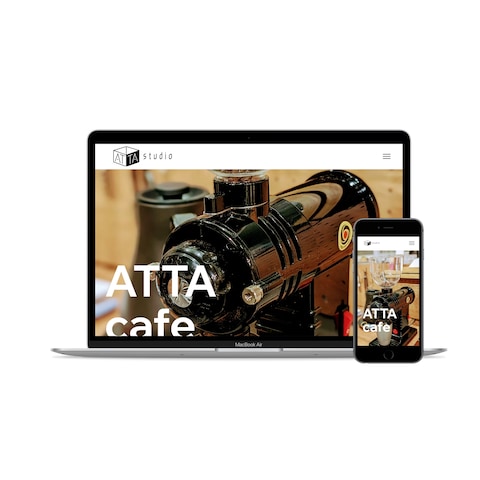 ATTA studio様のWebサイト制作