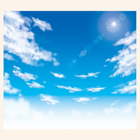 イラスト素材　空