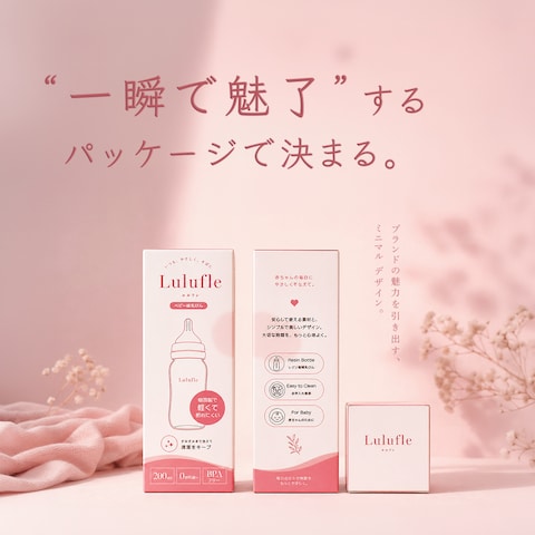 哺乳瓶箱デザイン