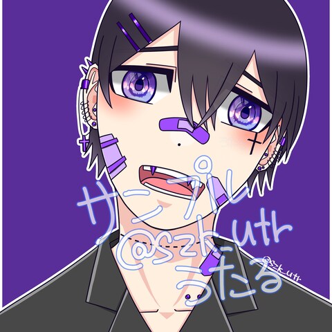 オリジナルキャラクターのイラスト