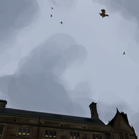 曇り空