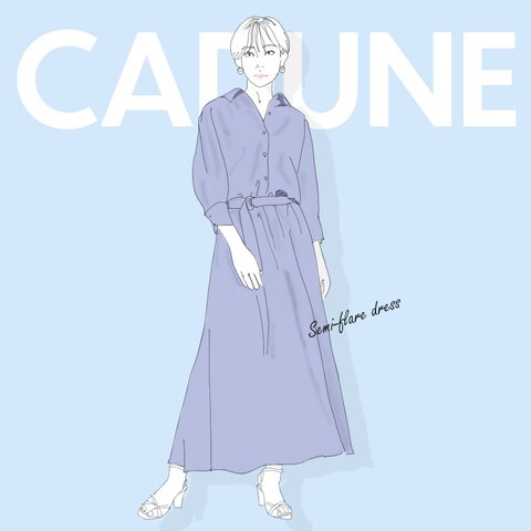 ファッションを引き立たせるイラスト