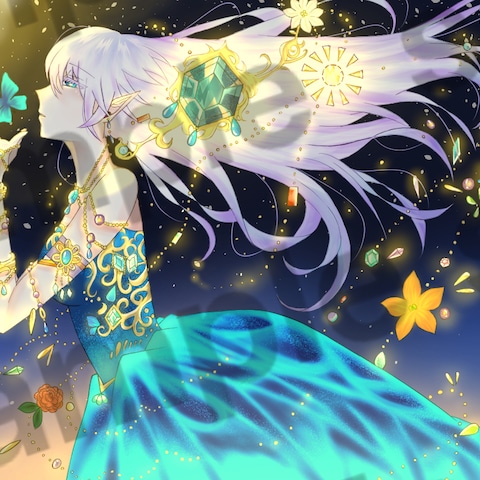 夜明けと宝石