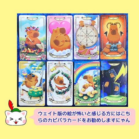 【可愛らしいデッキもご用意】悪魔も塔も怖くない