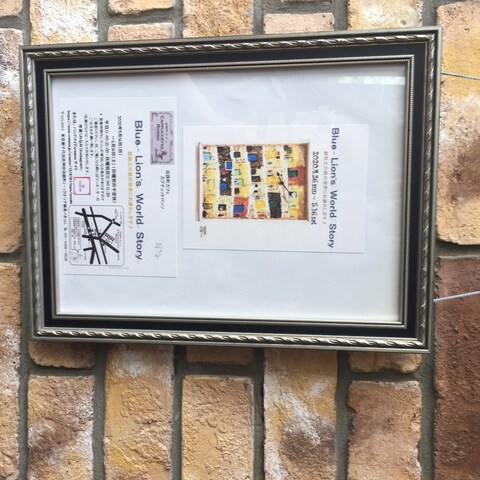 個展(カフェギャラリーにて)