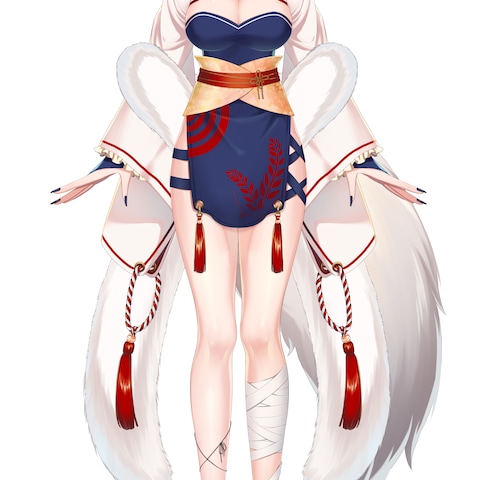 個人V tuber　狐里乃しらほ様
