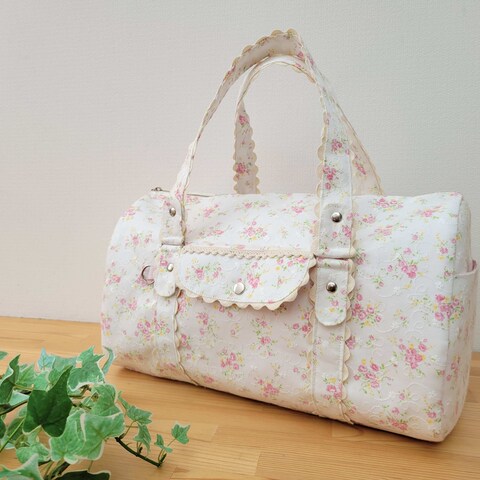 ミニボストンバッグ～思い出のお品物の再現～
