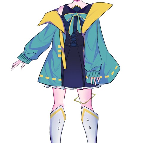 キャラクター立ち絵 アイコンイラストなど