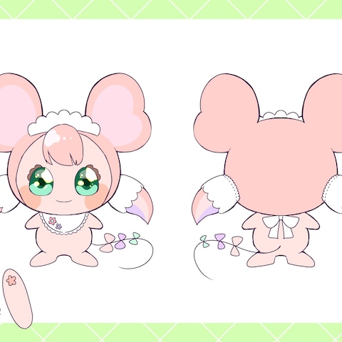 マスコットキャラデザ