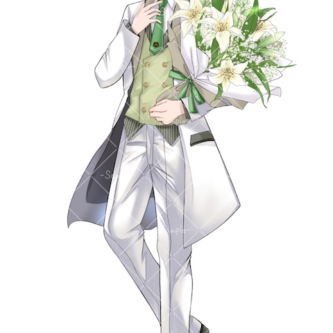 誕生部イラストのご依頼でした
