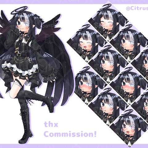 Vtuber様立ち絵制作