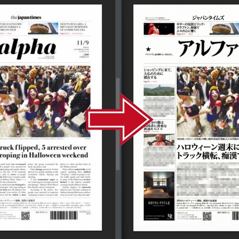 過去の英字雑誌→日本語置き換え業務のポートフォリオ