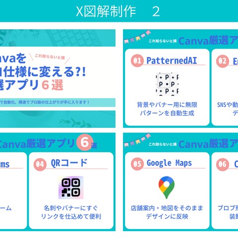 Canvaをプロ仕様に変える？！厳選アプリ６選