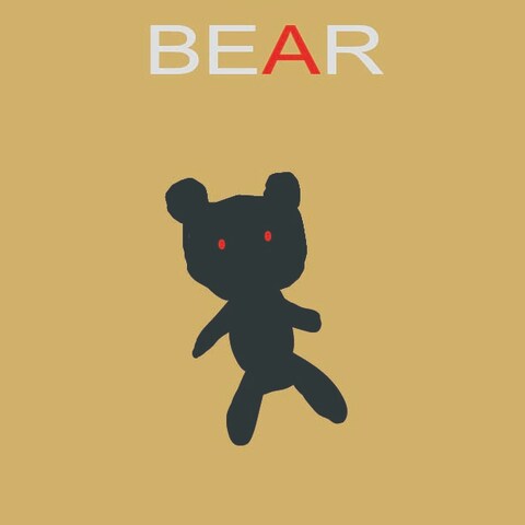 ホラー映画ポスター風 THE BEAR
